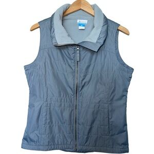 COLUMBIA Women’s Fleece Lined Lightweight Vest | Outerwear Gorpcore | Grey Large